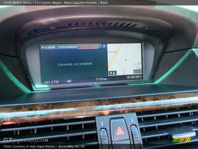 Black Sapphire Metallic / Black 2008 BMW 5 Series 535xi Sports Wagon