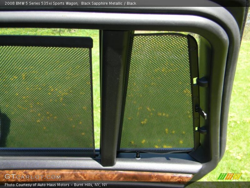 Black Sapphire Metallic / Black 2008 BMW 5 Series 535xi Sports Wagon