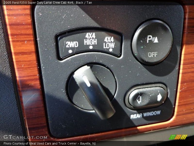 Black / Tan 2005 Ford F350 Super Duty Lariat Crew Cab 4x4