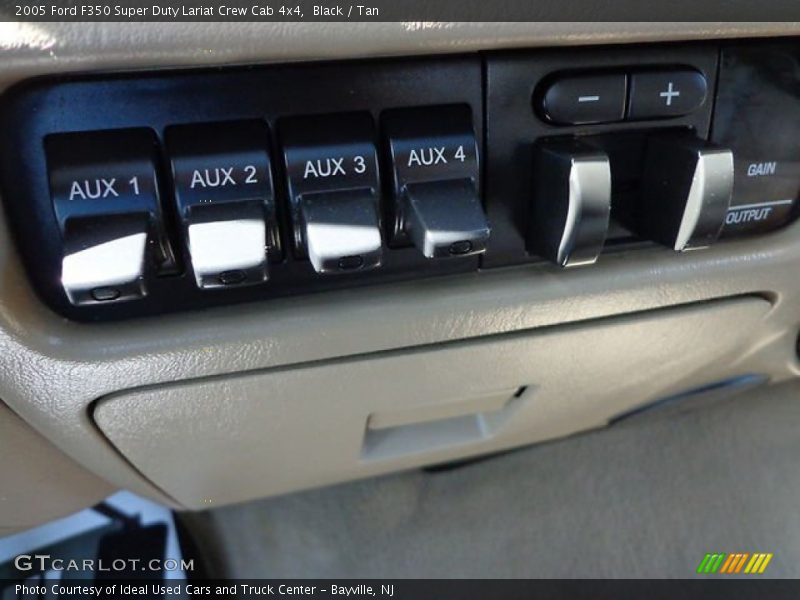 Black / Tan 2005 Ford F350 Super Duty Lariat Crew Cab 4x4