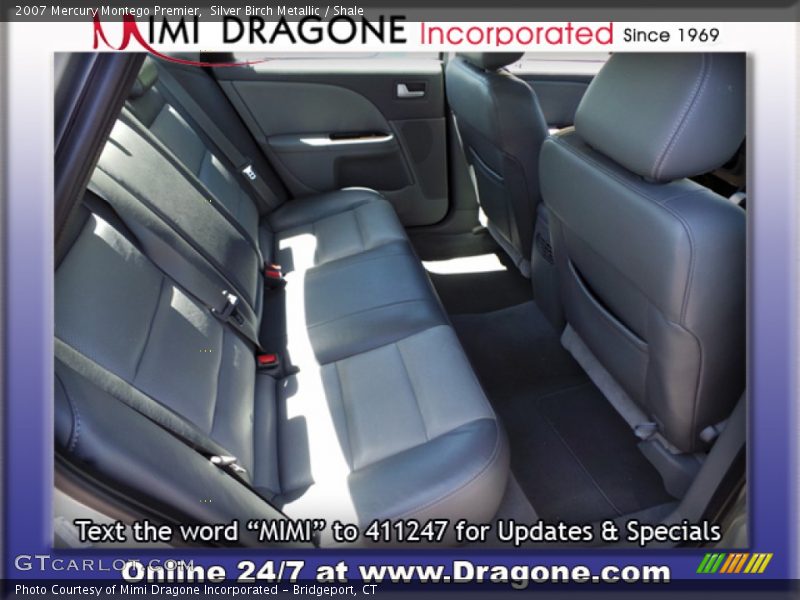 Silver Birch Metallic / Shale 2007 Mercury Montego Premier