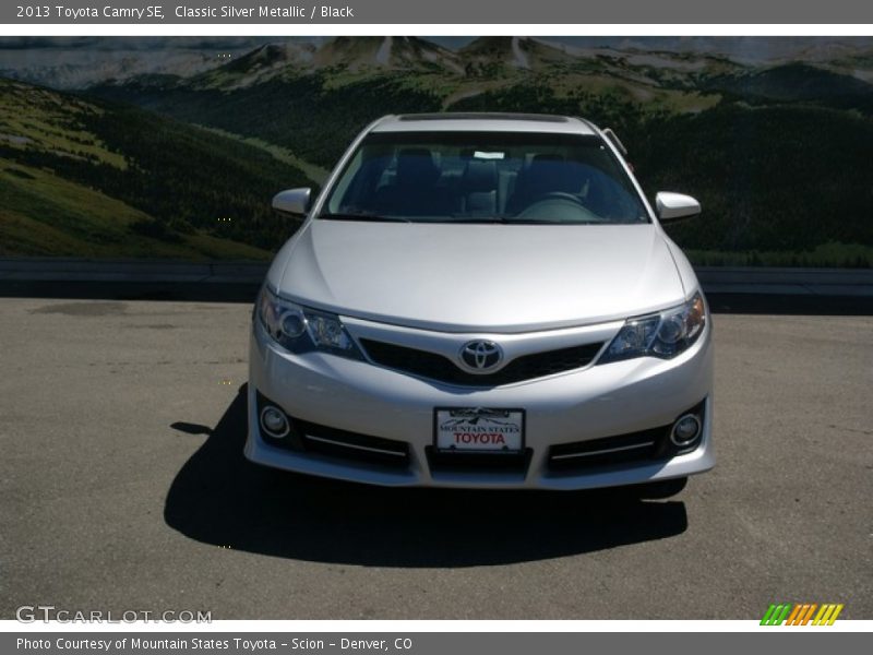 Classic Silver Metallic / Black 2013 Toyota Camry SE