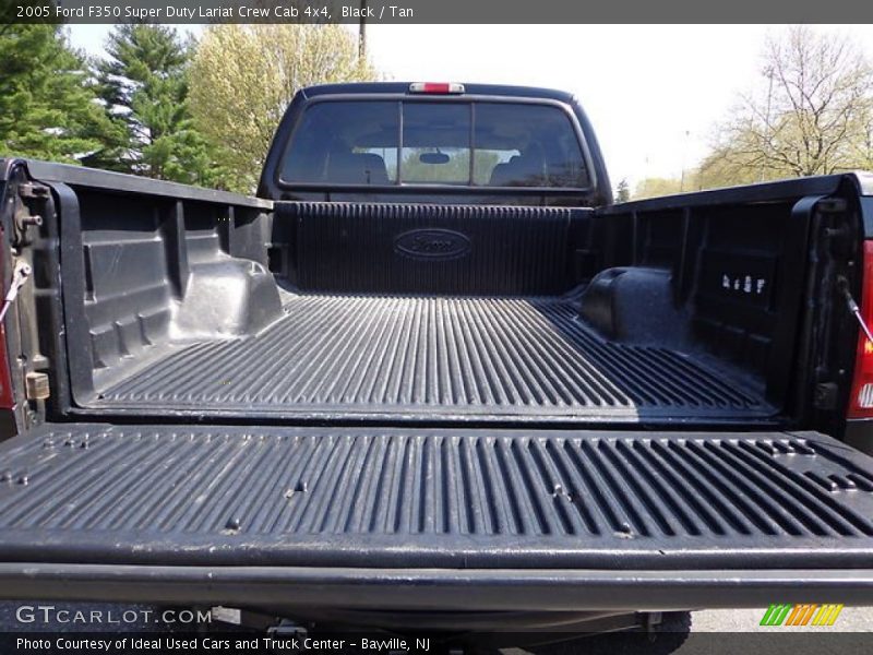 Black / Tan 2005 Ford F350 Super Duty Lariat Crew Cab 4x4