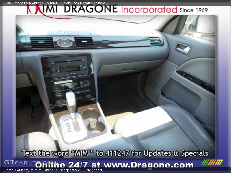 Silver Birch Metallic / Shale 2007 Mercury Montego Premier