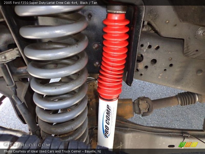 Black / Tan 2005 Ford F350 Super Duty Lariat Crew Cab 4x4
