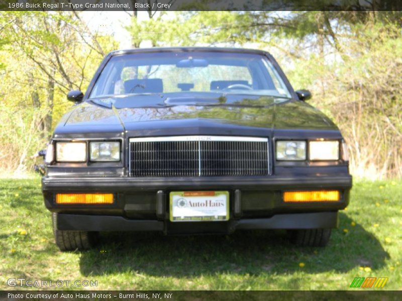 Black / Grey 1986 Buick Regal T-Type Grand National