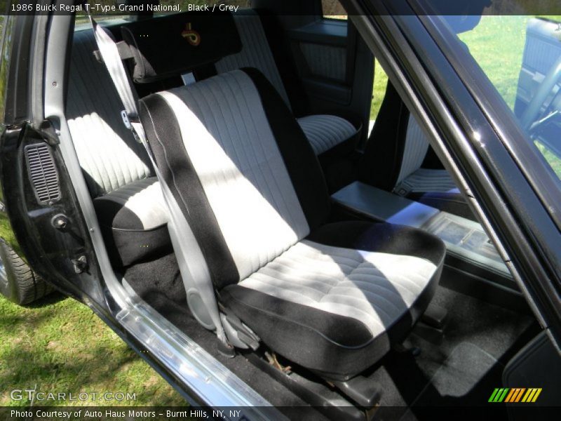 Black / Grey 1986 Buick Regal T-Type Grand National