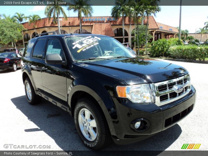 Black / Stone 2009 Ford Escape XLT V6