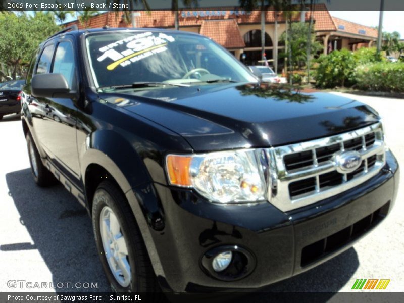 Black / Stone 2009 Ford Escape XLT V6