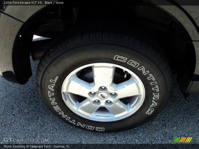 Black / Stone 2009 Ford Escape XLT V6