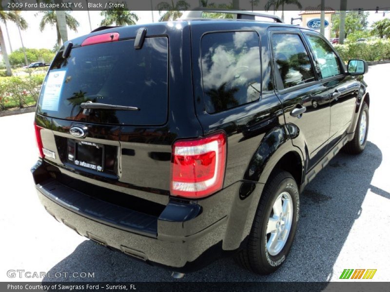 Black / Stone 2009 Ford Escape XLT V6