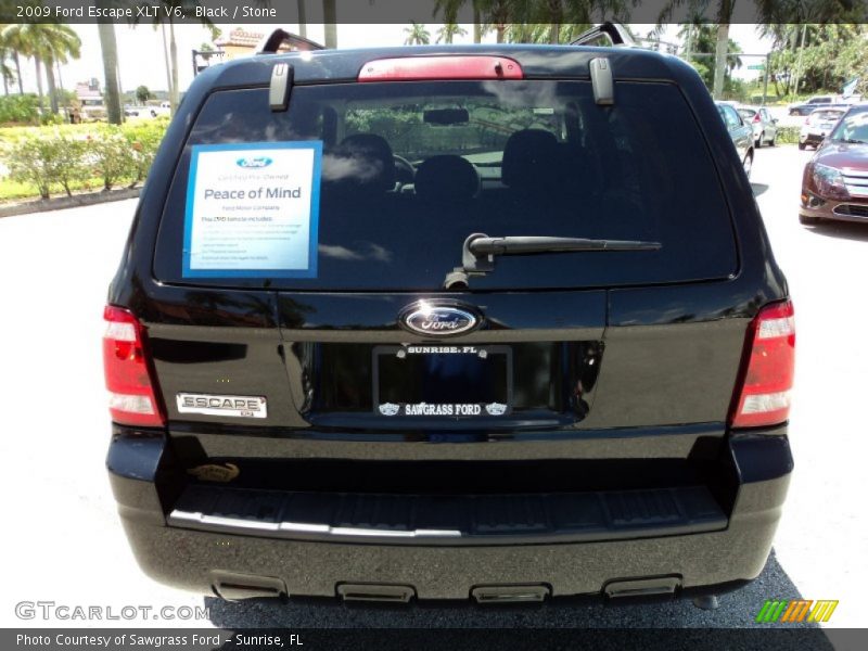 Black / Stone 2009 Ford Escape XLT V6