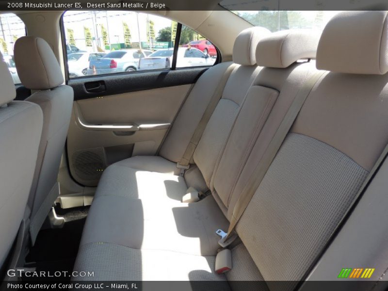 Desert Sand Metallic / Beige 2008 Mitsubishi Lancer ES