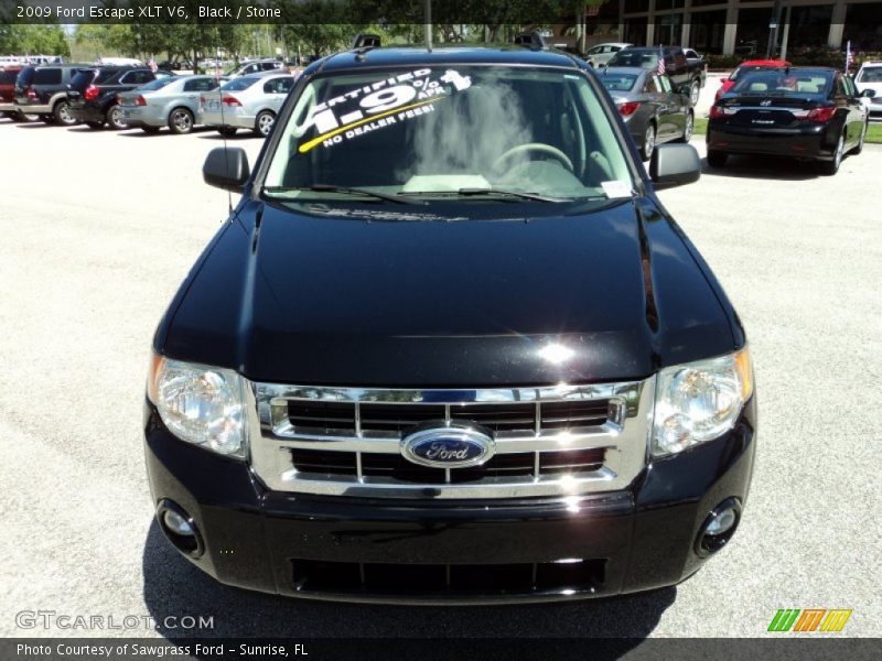 Black / Stone 2009 Ford Escape XLT V6