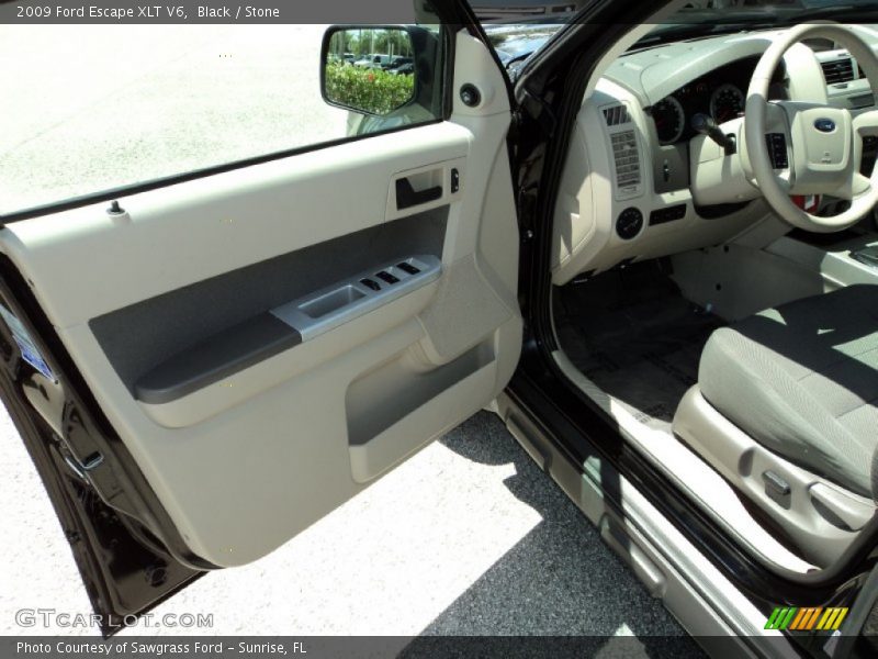 Black / Stone 2009 Ford Escape XLT V6