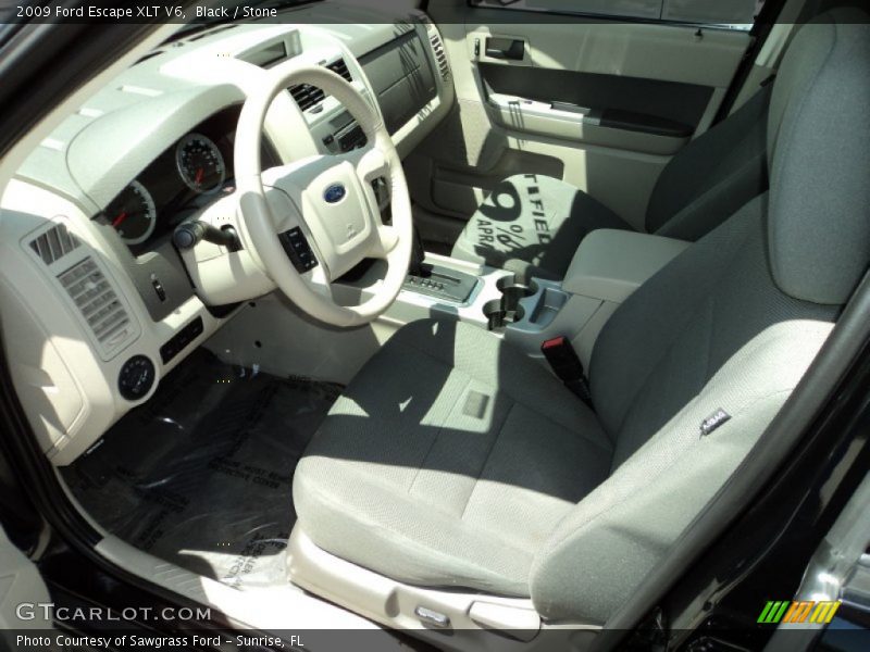Black / Stone 2009 Ford Escape XLT V6