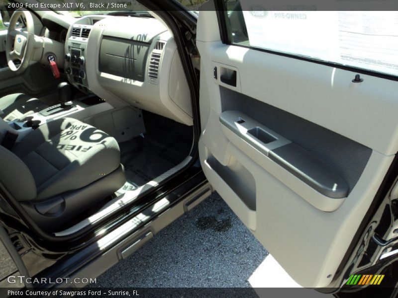Black / Stone 2009 Ford Escape XLT V6