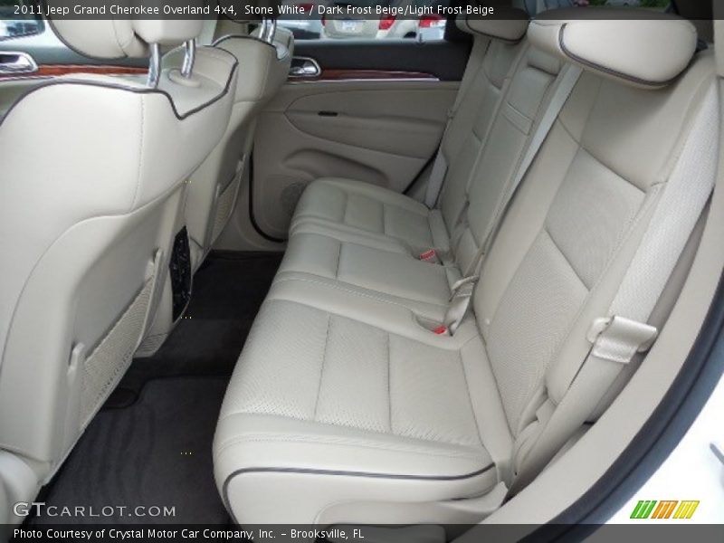 Rear Seat of 2011 Grand Cherokee Overland 4x4