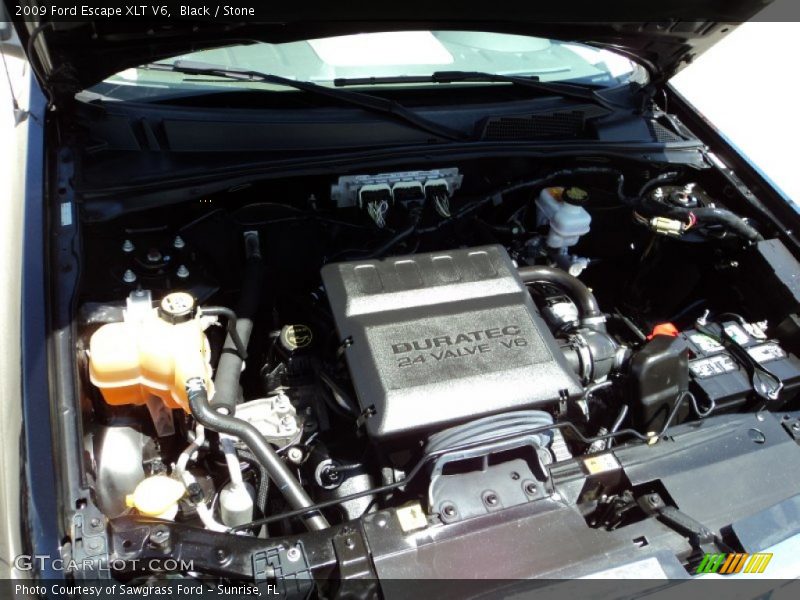 Black / Stone 2009 Ford Escape XLT V6