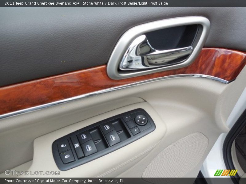 Stone White / Dark Frost Beige/Light Frost Beige 2011 Jeep Grand Cherokee Overland 4x4