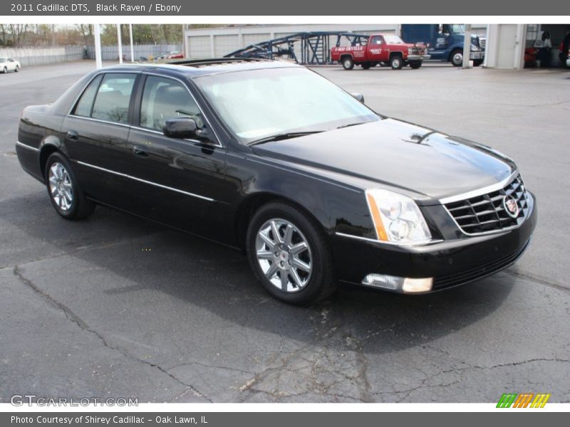 Black Raven / Ebony 2011 Cadillac DTS