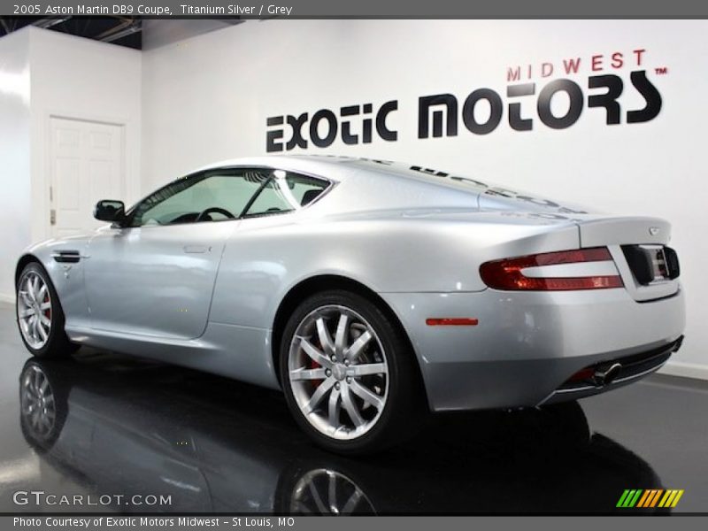 Titanium Silver / Grey 2005 Aston Martin DB9 Coupe