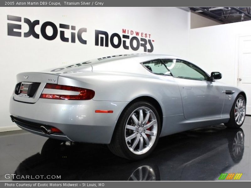 Titanium Silver / Grey 2005 Aston Martin DB9 Coupe