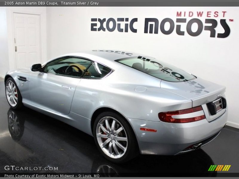 Titanium Silver / Grey 2005 Aston Martin DB9 Coupe