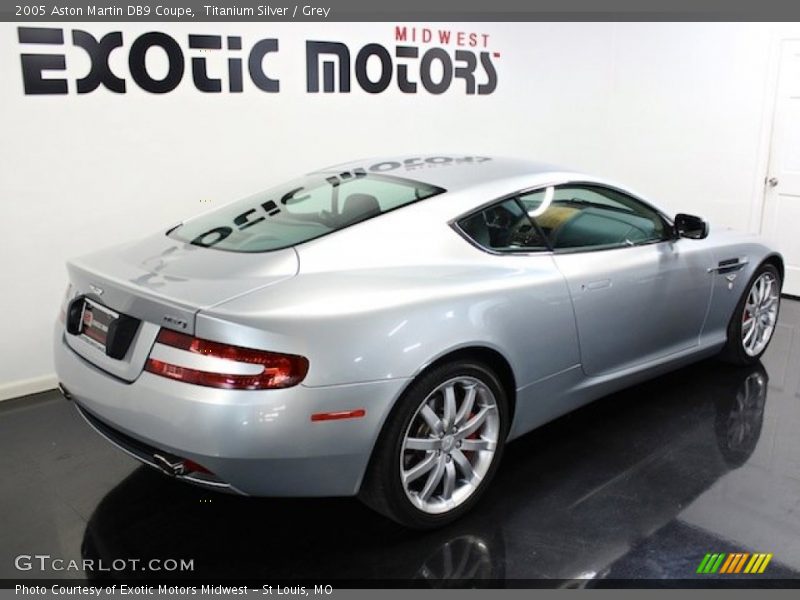 Titanium Silver / Grey 2005 Aston Martin DB9 Coupe