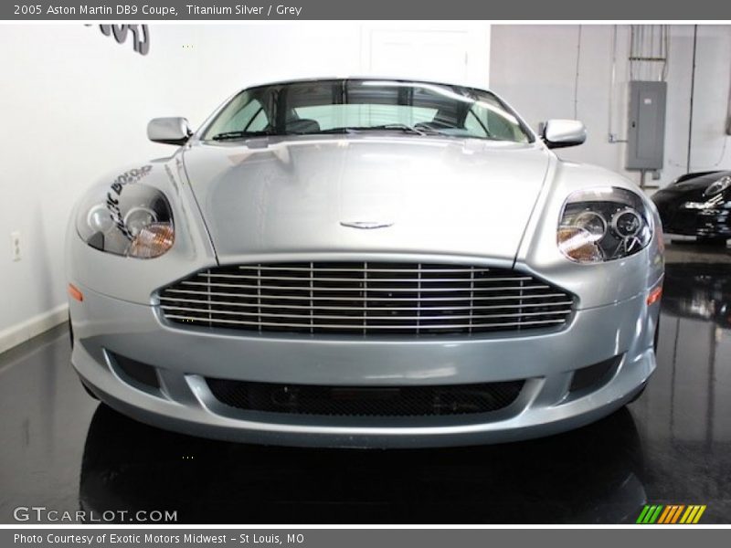 Titanium Silver / Grey 2005 Aston Martin DB9 Coupe