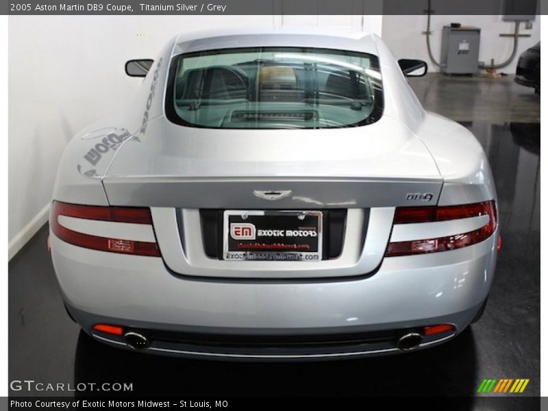 Titanium Silver / Grey 2005 Aston Martin DB9 Coupe