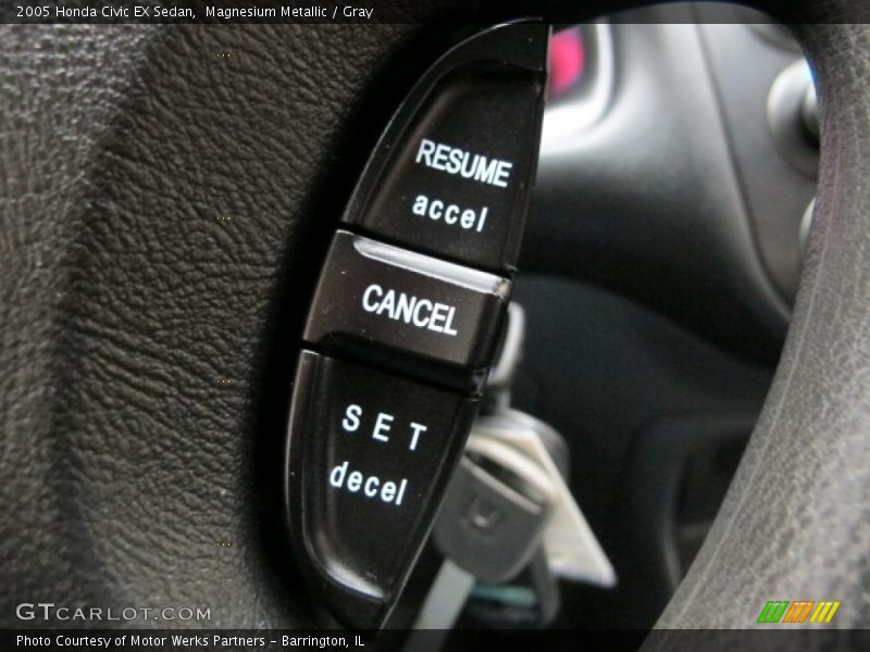 Controls of 2005 Civic EX Sedan