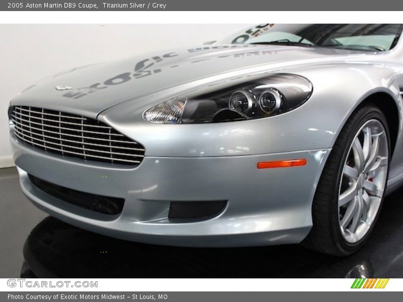 Titanium Silver / Grey 2005 Aston Martin DB9 Coupe