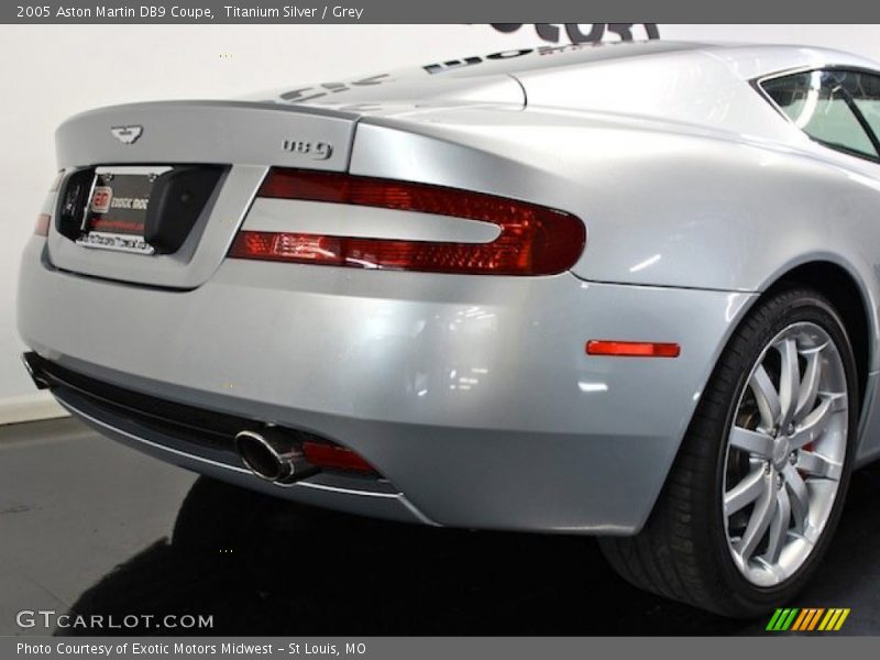 Titanium Silver / Grey 2005 Aston Martin DB9 Coupe