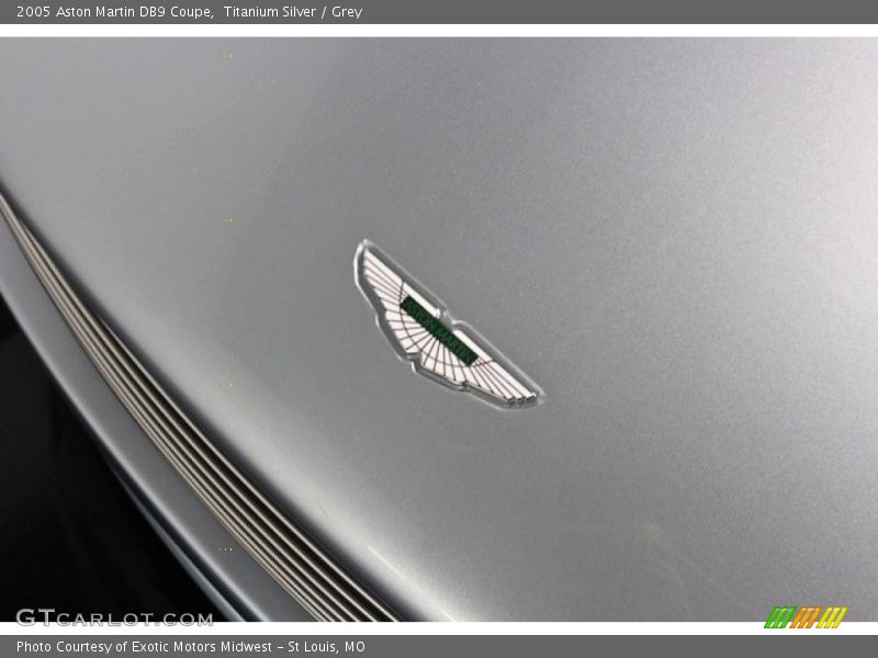 Titanium Silver / Grey 2005 Aston Martin DB9 Coupe