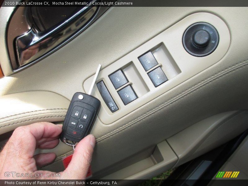Mocha Steel Metallic / Cocoa/Light Cashmere 2010 Buick LaCrosse CX