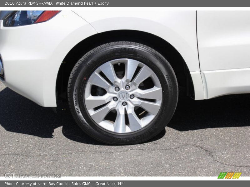 White Diamond Pearl / Ebony 2010 Acura RDX SH-AWD