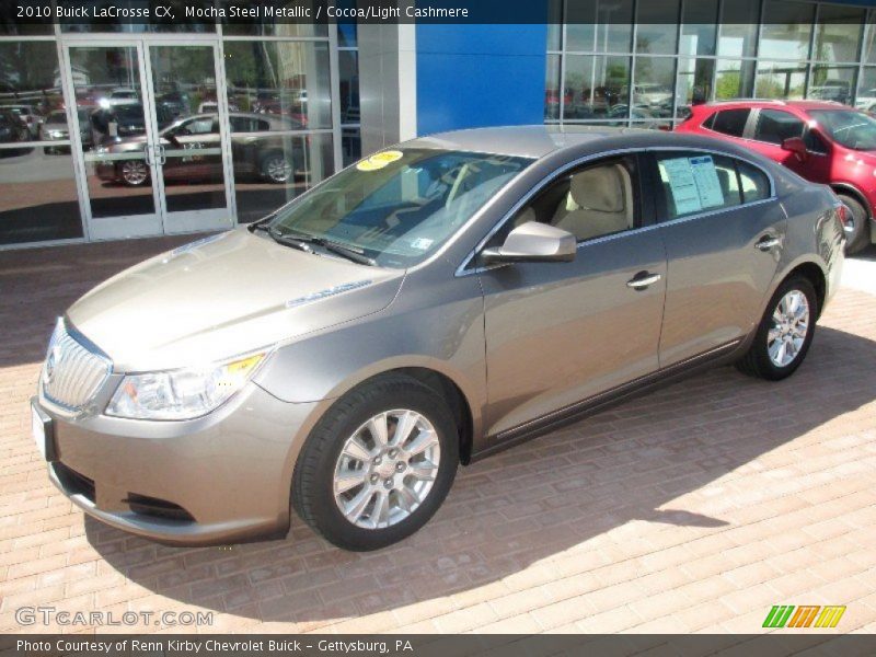 Mocha Steel Metallic / Cocoa/Light Cashmere 2010 Buick LaCrosse CX