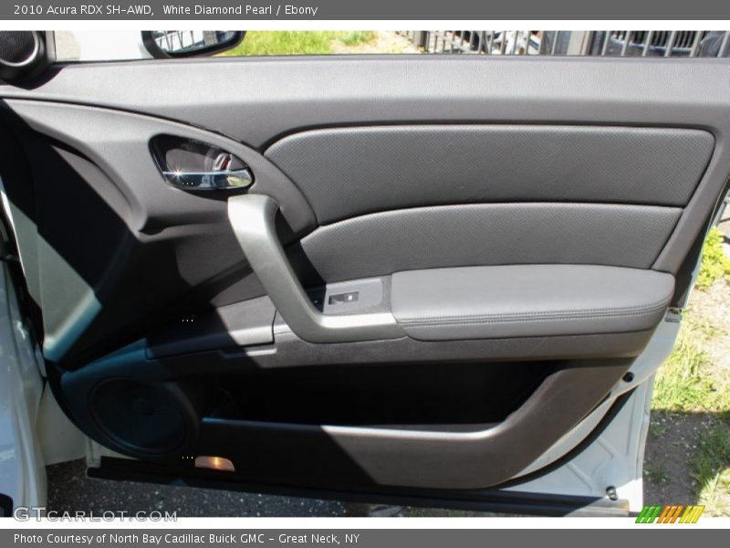 White Diamond Pearl / Ebony 2010 Acura RDX SH-AWD