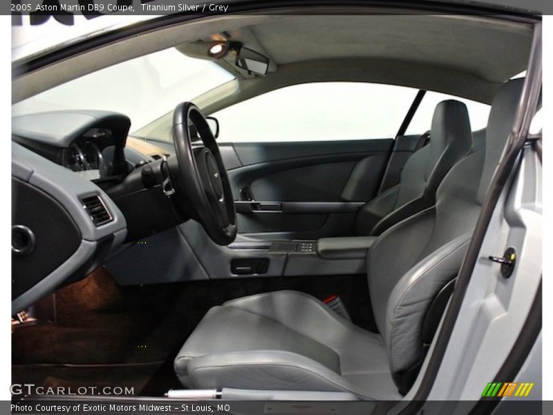  2005 DB9 Coupe Grey Interior