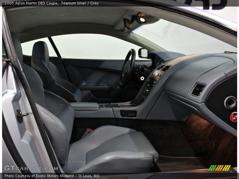 Titanium Silver / Grey 2005 Aston Martin DB9 Coupe