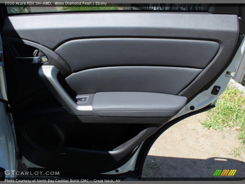 White Diamond Pearl / Ebony 2010 Acura RDX SH-AWD