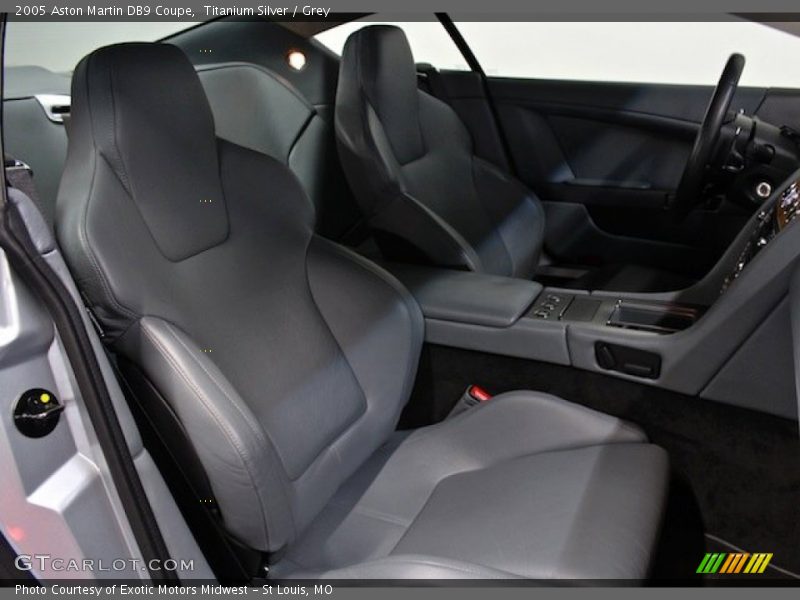 Front Seat of 2005 DB9 Coupe