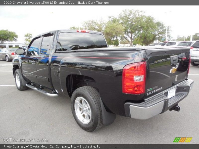 Black / Dark Titanium 2010 Chevrolet Silverado 1500 LS Extended Cab