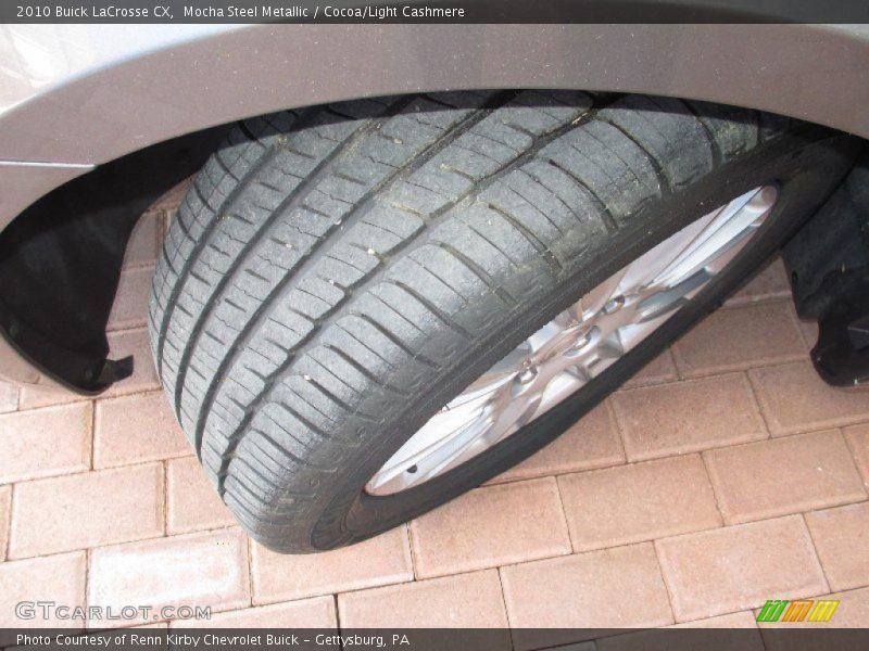 Mocha Steel Metallic / Cocoa/Light Cashmere 2010 Buick LaCrosse CX