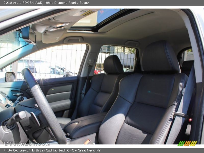 White Diamond Pearl / Ebony 2010 Acura RDX SH-AWD