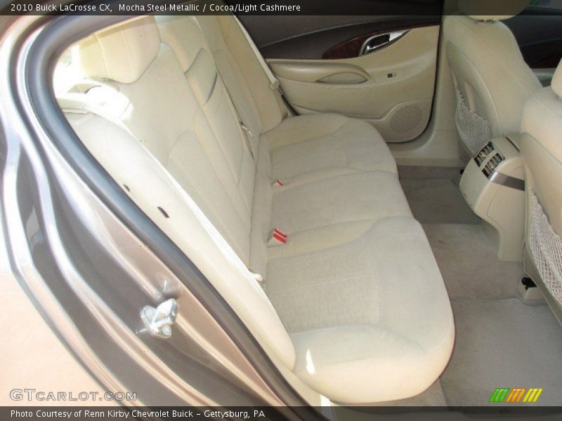 Mocha Steel Metallic / Cocoa/Light Cashmere 2010 Buick LaCrosse CX