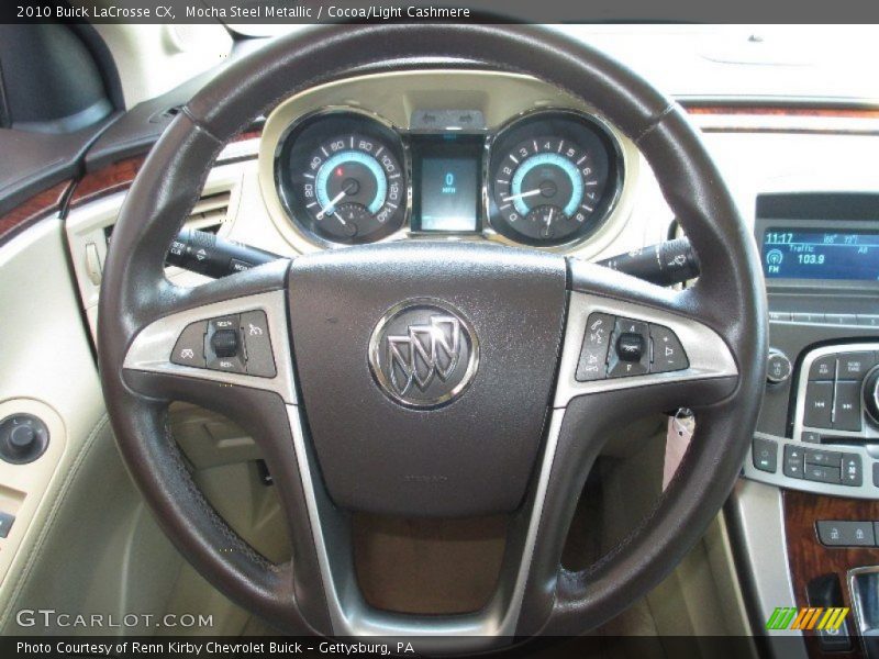 2010 LaCrosse CX Steering Wheel