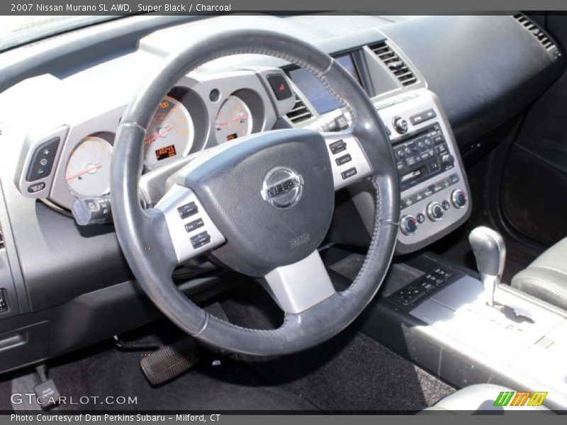 Super Black / Charcoal 2007 Nissan Murano SL AWD