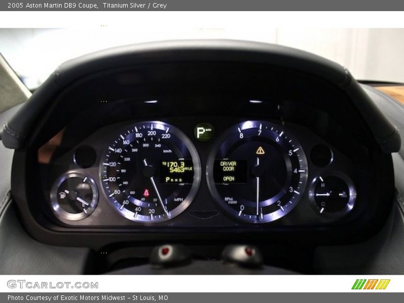  2005 DB9 Coupe Coupe Gauges